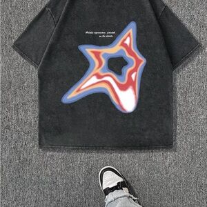 Black graphic t-shirt